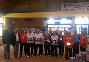 Campionato FSSI di Bocce Metalliche “volo” svoltosi a Noventa di Piave (VE) nei giorni 17-18 maggio 2014