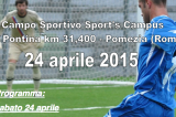 24 Aprile, Pomezia (RM). 3° Raduno di Calcio A11 per atleti del Centro Italia