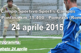 24 Aprile, Pomezia (RM). 3° Raduno di Calcio A11 per atleti del Centro Italia