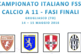 14-15 Maggio, Grugliasco (TO). Campionato FSSI di Calcio A11