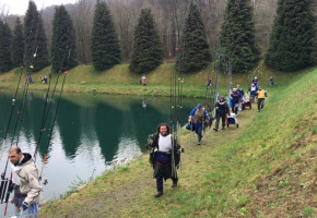 Campionato FSSI di Pesca Sportiva alla trota svoltosi a Giaveno (TO) nei giorni 2 e 3 Aprile 2016