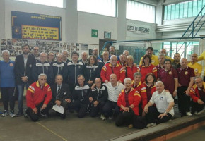 Campionato FSSI di Bocce svoltosi a Bergamo nei giorni 2-3 Aprile 2016