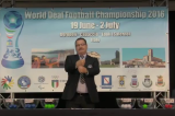 3° World Deaf Football Championship 2016, sorteggio dei giorni 3° World Deaf Football Championship 2016, sorteggio dei giorni