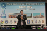 3° World Deaf Football Championship 2016, sorteggio dei giorni