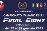 27-29 Gennaio, Carmagnola (TO). Final Eight Calcio A5 27-29 Gennaio, Carmagnola (TO). Final Eight Calcio A5