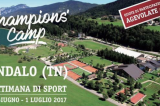 Champion’s Camp, Andalo (TN). Una settimana di Sport Champion’s Camp, Andalo (TN). Una settimana di Sport