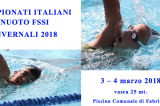 3-4 Marzo, Fabriano (AN). Campionato FSSI di Nuoto in vasca corta