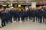 La Nazionale Italiana di Calcio A5 Femminile è arrivata a Aalsmeer