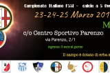 23-25 Marzo, Milano (MI). Final Eight di Calcio A5 “Over40”