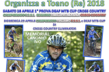 28-29 Aprile, Toano (RE). Campionato FSSI di MTB Deaf Cup Cross Country e XCE 28-29 Aprile, Toano (RE). Campionato FSSI di MTB Deaf Cup Cross Country e XCE