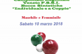 10 Marzo, Mestre (VE). Campionato Regionale FSSI di Bocce Sintetiche