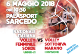 6 Maggio, Sarcedo (VI). Incontro amichevole di Pallavolo/F “Under21” 6 Maggio, Sarcedo (VI). Incontro amichevole di Pallavolo/F “Under21”