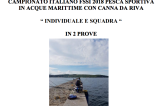 30-1 Luglio, Trieste (TS). Campionato FSSI di Pesca Sportiva “Canna da Riva” 30-1 Luglio, Trieste (TS). Campionato FSSI di Pesca Sportiva “Canna da Riva”