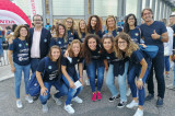 La Nazionale di Pallavolo/F al Foro Italico per Italia-Giappone La Nazionale di Pallavolo/F al Foro Italico per Italia-Giappone