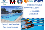 11-14 Luglio, Pesaro (PU). Campionato FSSI di Nuoto Estivi 50mt 11-14 Luglio, Pesaro (PU). Campionato FSSI di Nuoto Estivi 50mt
