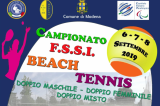 6-8 Settembre, Modena (MO). Campionato FSSI di Beach Tennis M/F 6-8 Settembre, Modena (MO). Campionato FSSI di Beach Tennis M/F