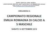 14 Settembre, Montale (MO). Campionato Regionale FSSI di Calcio A5 14 Settembre, Montale (MO). Campionato Regionale FSSI di Calcio A5