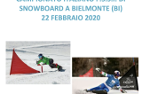 22 Febbraio, Bielmonte (BI). Campionato FSSI di Snowboard