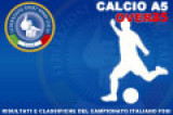 Calendario del Campionato Italiano FSSI di Calcio A5 “Over35”