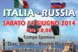 14 Giugno, Firenze. Italia – Russia, qualificazione Europei di Calcio A11