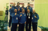 La Nazionale Italiana FSSI di Karate conquista 4 medaglie, due ori e due bronzi
