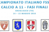 14-15 Maggio, Grugliasco (TO). Campionato FSSI di Calcio A11