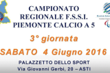 4 Giugno, Asti. Campionato Regionale di Calcio A5 4 Giugno, Asti. Campionato Regionale di Calcio A5