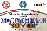 4-5 Marzo, Roma (RM). Campionato FSSI di Orientamento Sprint e Middle 4-5 Marzo, Roma (RM). Campionato FSSI di Orientamento Sprint e Middle