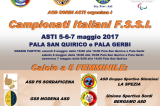 5-7 Maggio, Asti (TO). Campionato FSSI di Calcio A5/F e Under21