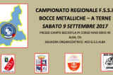 9 Settembre, Alba (CN). Campionato Regionale FSSI di Bocce Metalliche 9 Settembre, Alba (CN). Campionato Regionale FSSI di Bocce Metalliche