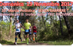 19 Novembre, Viareggio (LU). 15° Marcia podistica senza Barriere