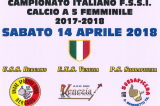 14 Aprile, Chiuduno (BG). Campionato FSSI di Calcio A5 Femminile 14 Aprile, Chiuduno (BG). Campionato FSSI di Calcio A5 Femminile