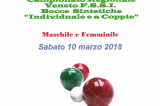 10 Marzo, Mestre (VE). Campionato Regionale FSSI di Bocce Sintetiche 10 Marzo, Mestre (VE). Campionato Regionale FSSI di Bocce Sintetiche