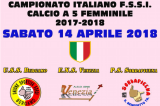 14 Aprile, Chiuduno (BG). Campionato FSSI di Calcio A5 Femminile 14 Aprile, Chiuduno (BG). Campionato FSSI di Calcio A5 Femminile