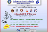 6 Maggio, Alba (TO). Campionato Regionale FSSI di Calcio A5