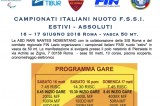16-17 Giugno, Roma (RM). Campionato FSSI di Nuoto “Estivi” 50mt