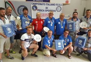 Campionato FSSI di Pesca Sportiva svoltosi il 30 Giugno – 1 Luglio 2018
