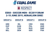 Sorteggio dei Campionati Europei di Calcio A11 a Heraklion (GRE) Sorteggio dei Campionati Europei di Calcio A11 a Heraklion (GRE)