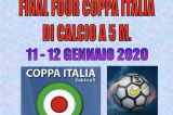 11-12 Gennaio, Castelnovo di Sotto (RE). Coppa Italia FSSI di Calcio A5