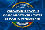 Sospensione Attività Sportiva Nazionale FSSI fino al 31 Maggio